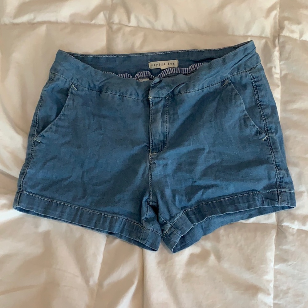 Girls chambray shorts